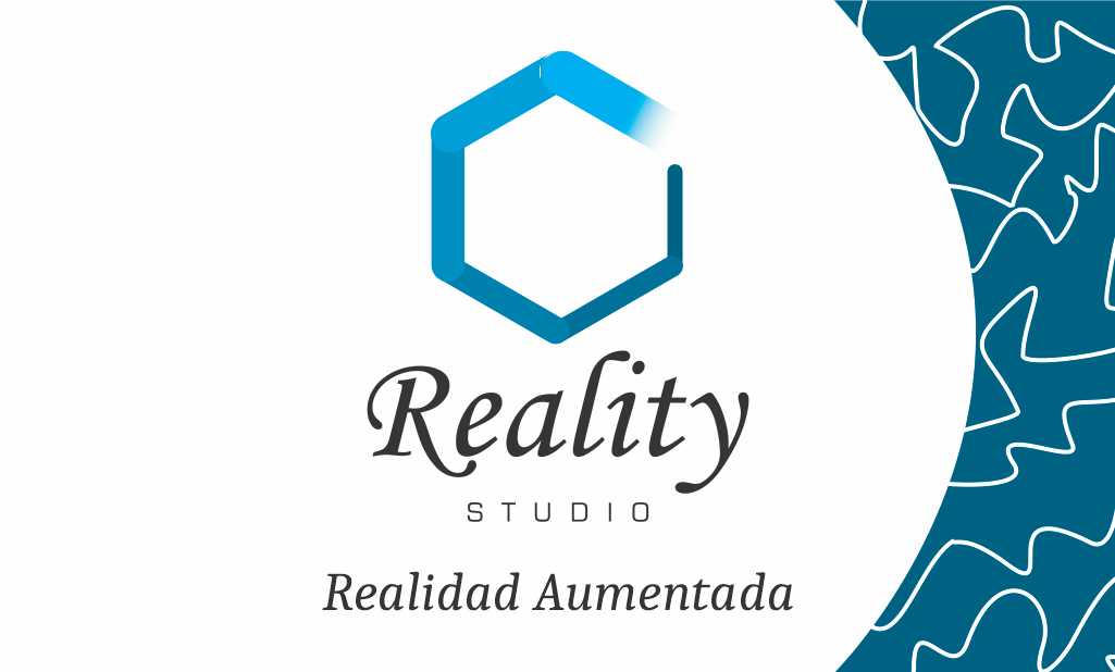 Imagen de tarjeta corporativa Reality Studio para activar la Realidad Aumentada